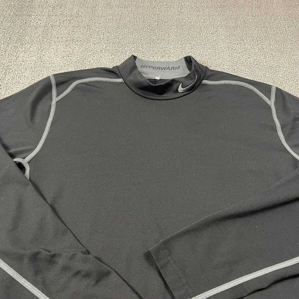 Nike Pro Combat Shirt Adult Large Black Long Slee… - image 7