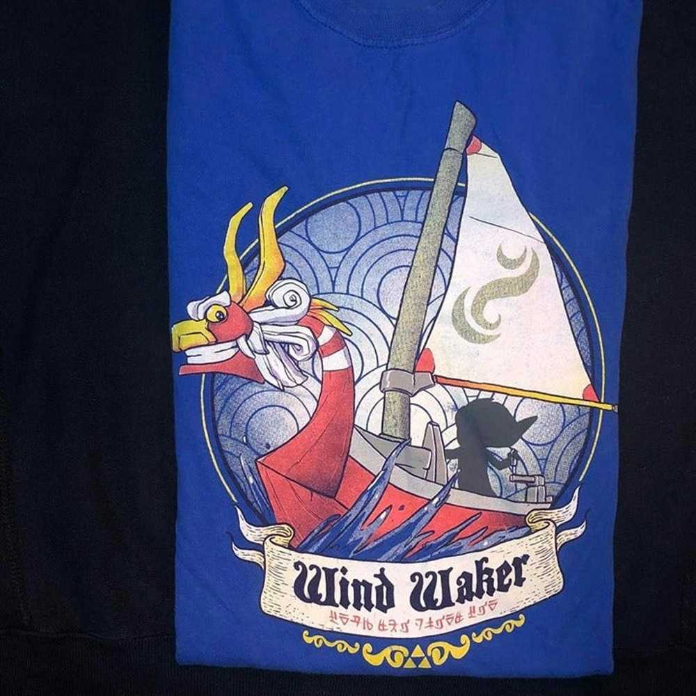 2002 Legend of Zelda Wind Waker T-Shirt Gamecube … - image 2