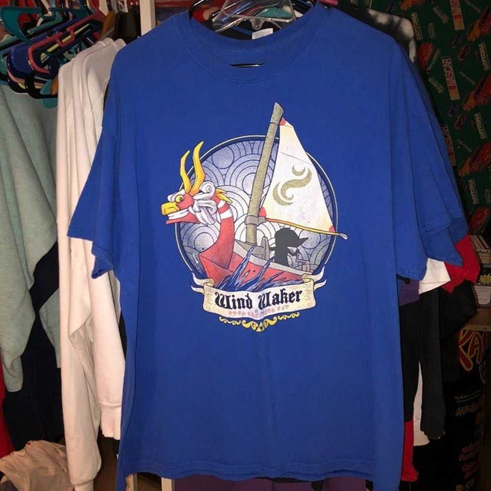 2002 Legend of Zelda Wind Waker T-Shirt Gamecube … - image 3