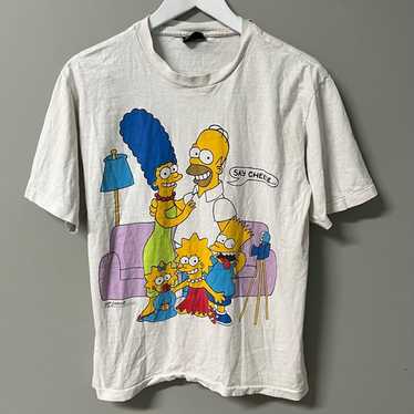 Vintage The Simpsons Family Portrait Tee Shirt in Gre… - Gem