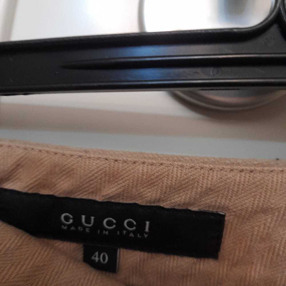 Gucci Velvet straight pants - image 4