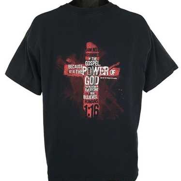 Christian T Shirt Vintage Y2K Jesus Christ Power … - image 1
