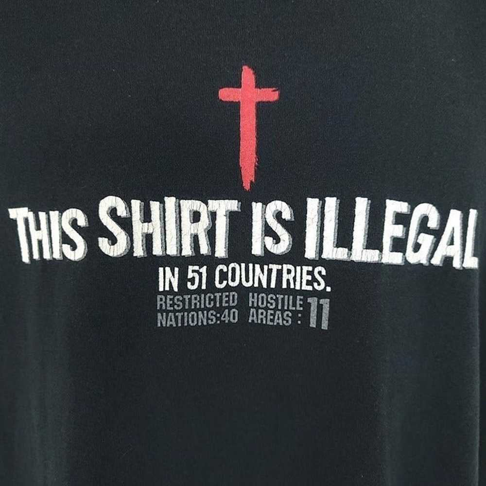Christian T Shirt Vintage Y2K Jesus Christ Power … - image 3