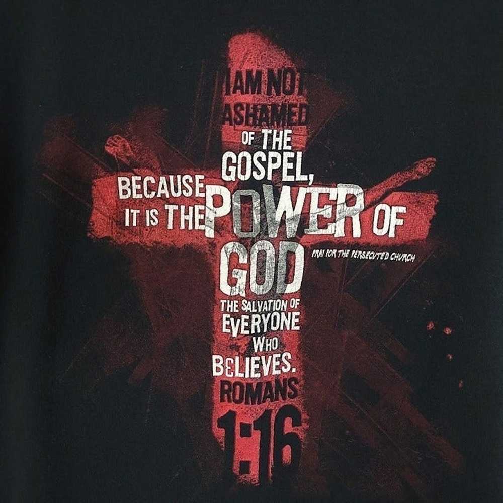 Christian T Shirt Vintage Y2K Jesus Christ Power … - image 4