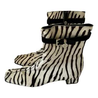 Prada Pony-style calfskin boots - image 1