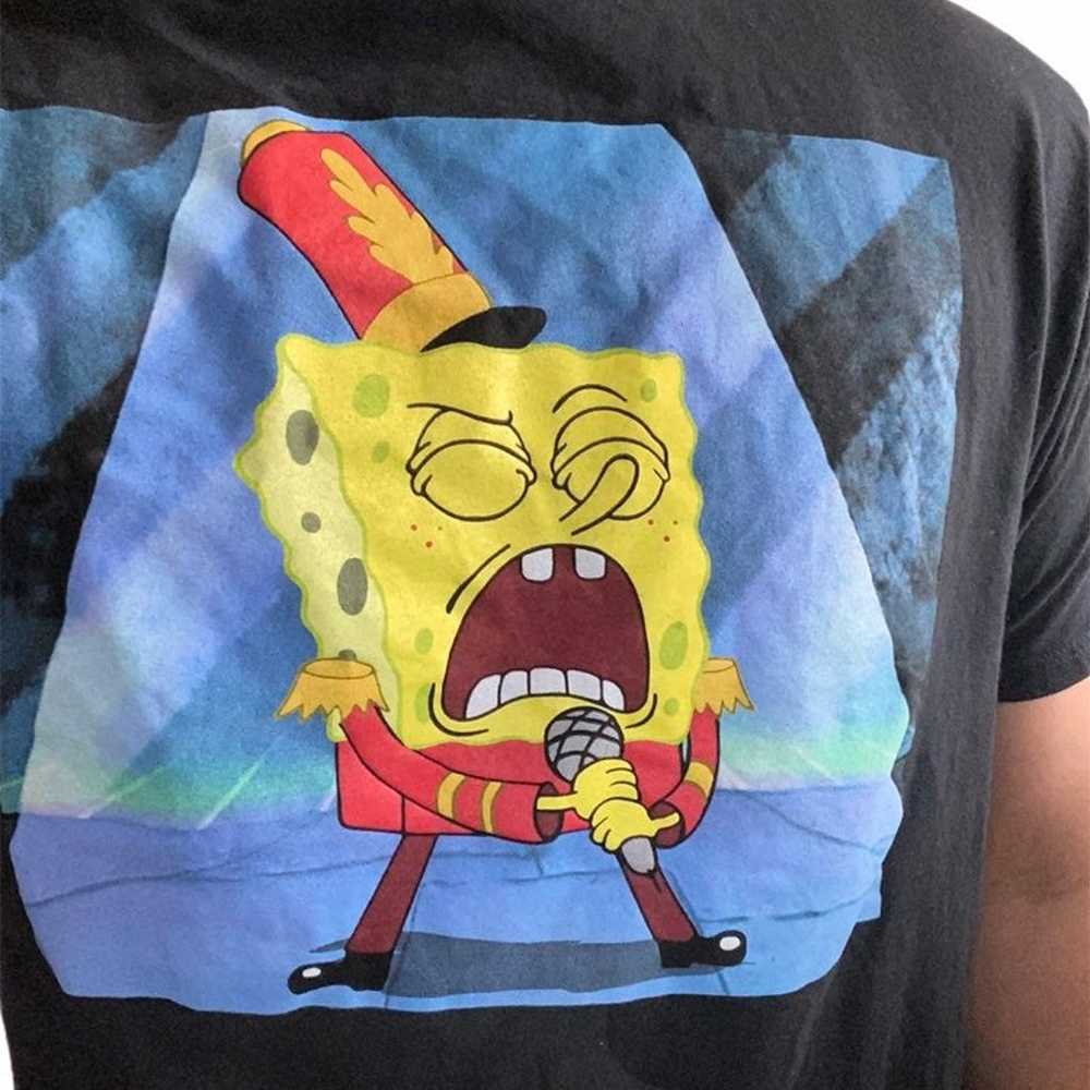 Spongebob Bubble Bowl Shirt Mens L - image 3