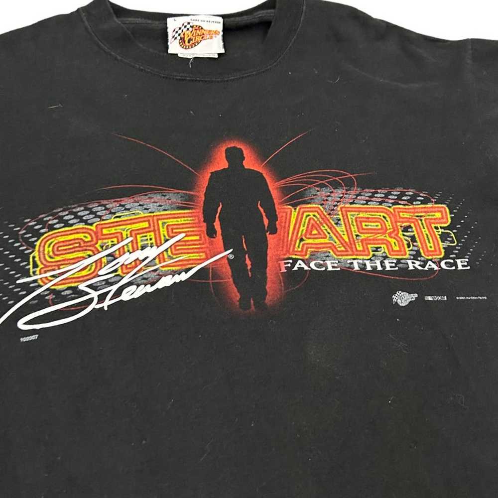 Y2K Tony Stewart NASCAR Winner’s Circle Tee T Shi… - image 2