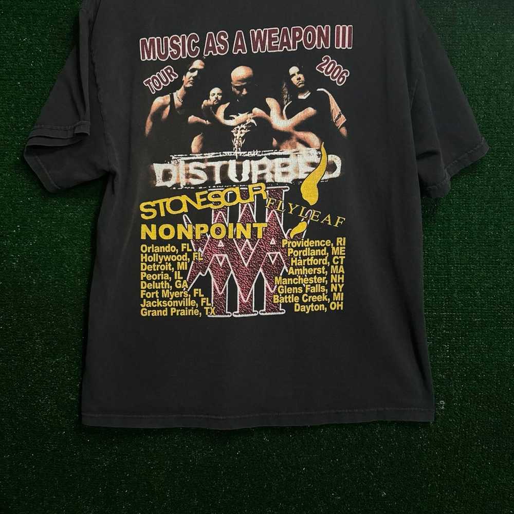Disturbed Band Tour Shirt - image 4
