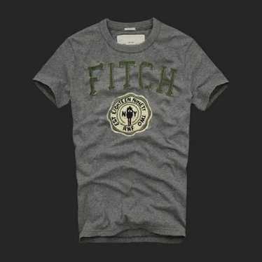 Abercrombie & Fitch Cold River Logo Grey Graphic … - image 1