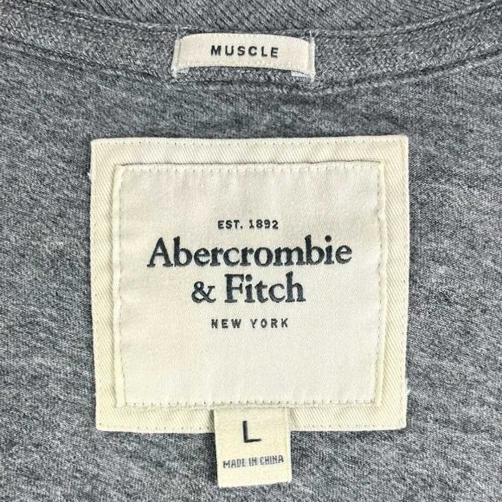 Abercrombie & Fitch Cold River Logo Grey Graphic … - image 5