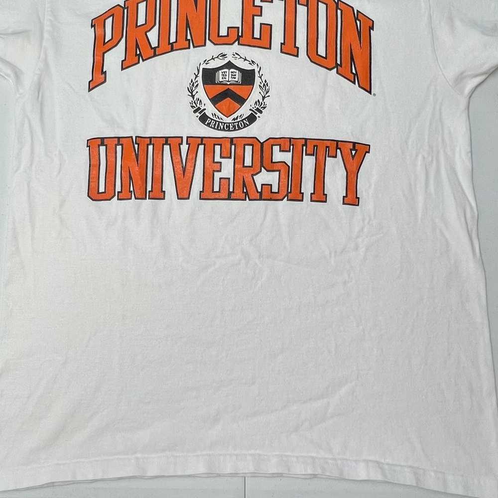 Vintage Lee Arched Logo Princeton University T-Sh… - image 4