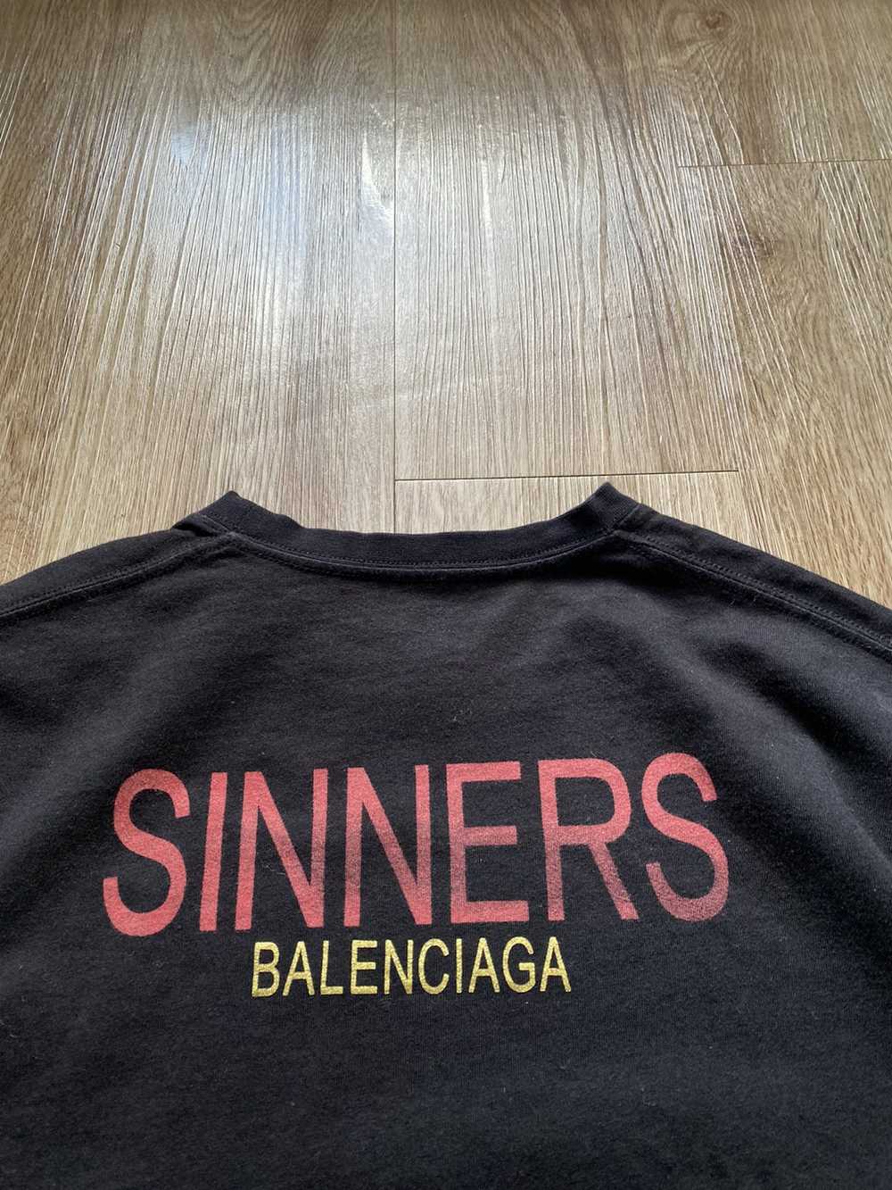 Balenciaga BALENCIAGA SS18 SINNERS TEE - image 7