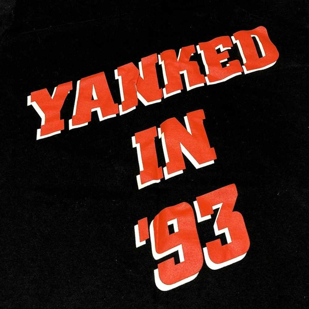 1993 Damn Yankees Vintage T-Shirt Size L Black Do… - image 5