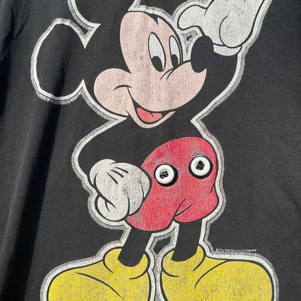 90’s Disney Vintage Mickey Mouse Retro Tee Graphi… - image 6