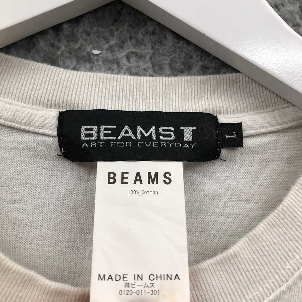 Beams T Cartoon T-Shirt Men's Large L Short Sleev… - image 2