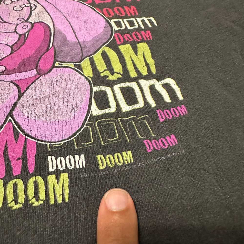 Vintage Invader Zim Men’s Large T-shirt DOOM DOOM… - image 3