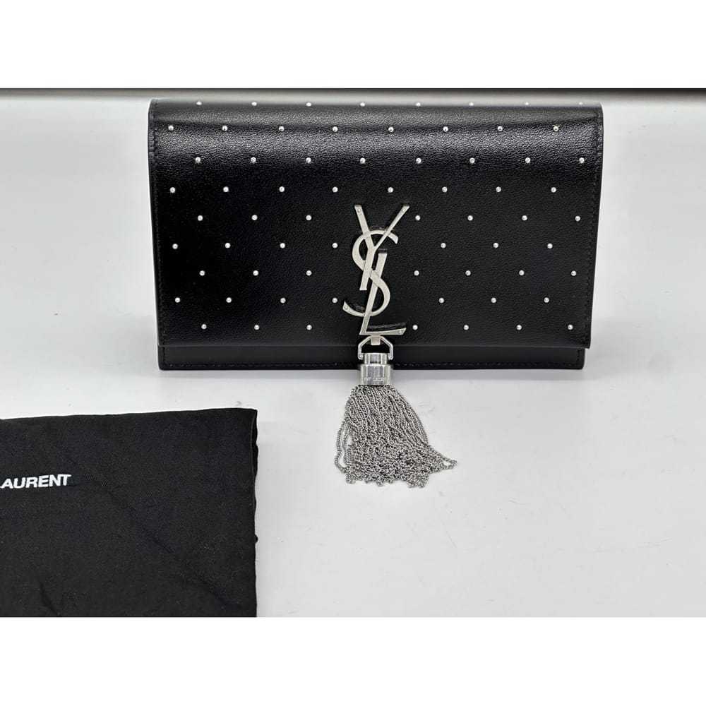 Saint Laurent Kate monogramme leather mini bag - image 2