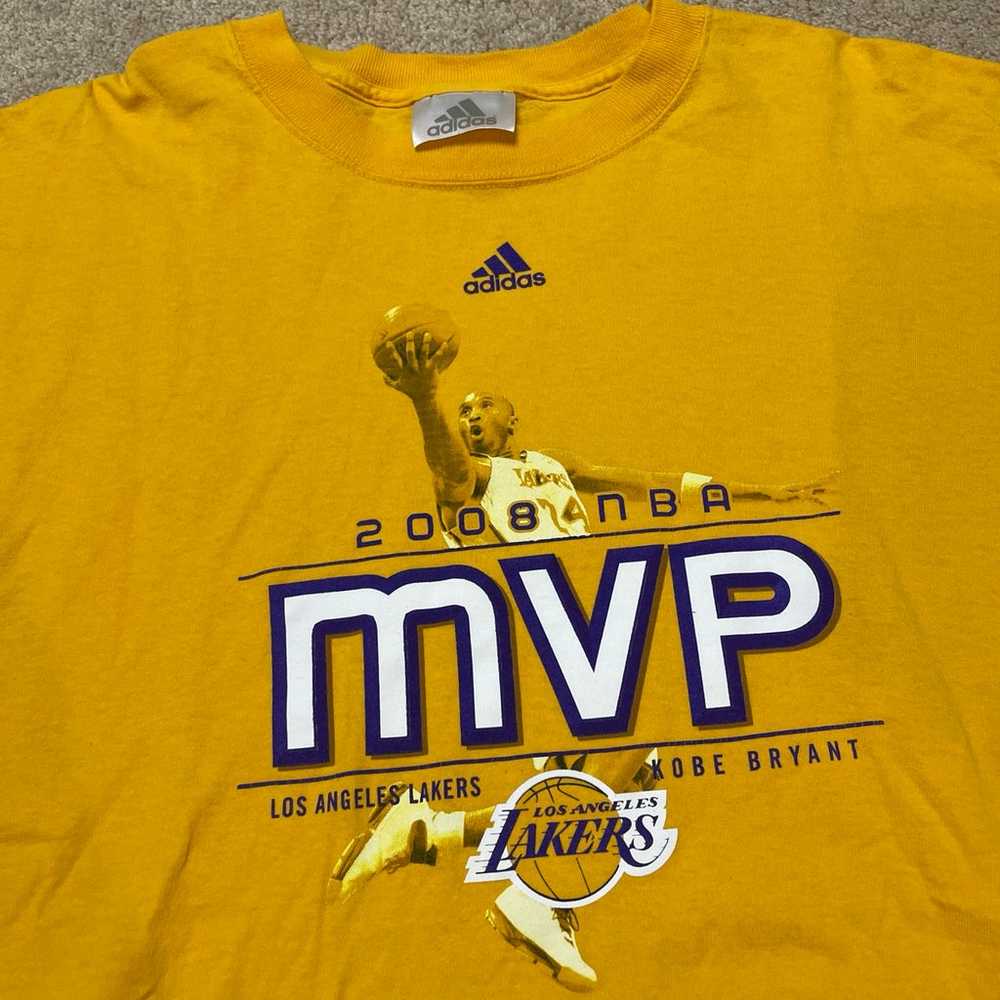 2008 MVP Kobe Bryant adidas shirt - image 1