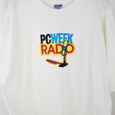 PC Radio Week TShirt Mens XL Microphone