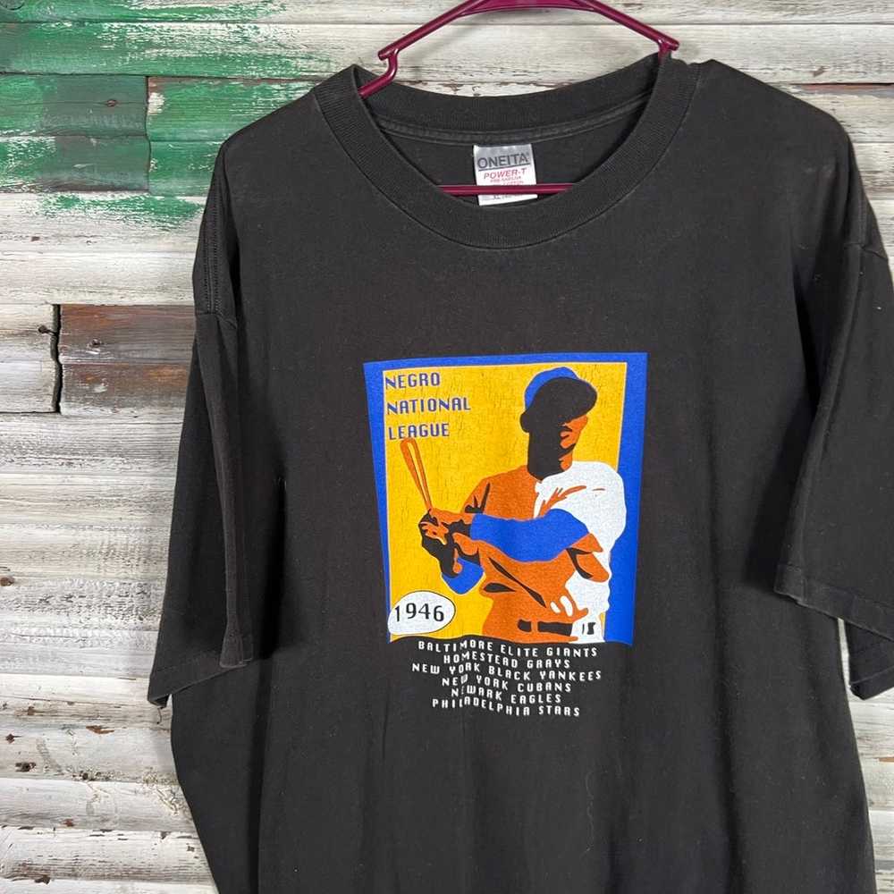 Vintage Negro League Baseball Shirt - image 3