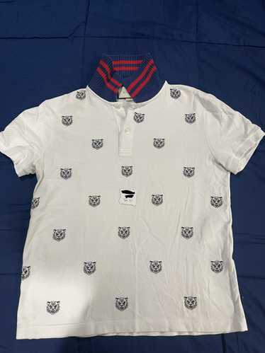 Gucci White Tiger Gucci Polo