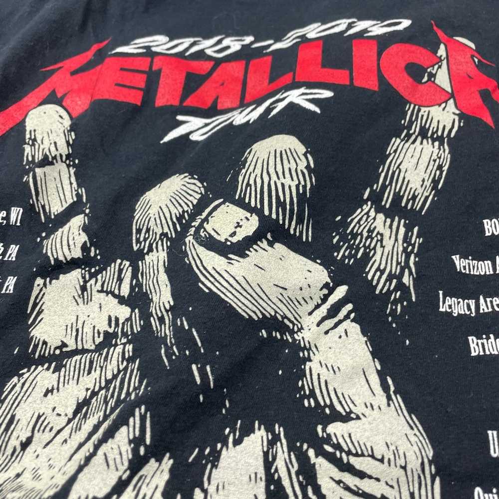 Metallica 2018-2019 Tour Band Music Metal Graphic… - image 8