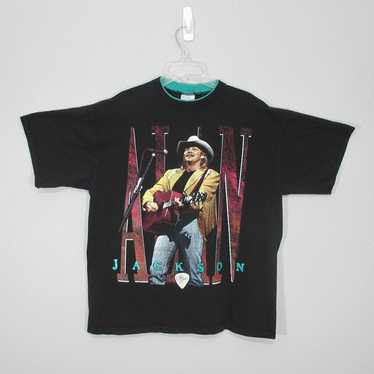 Alan Jackson On Tour T-Shirt XL Vintage Single St… - image 1
