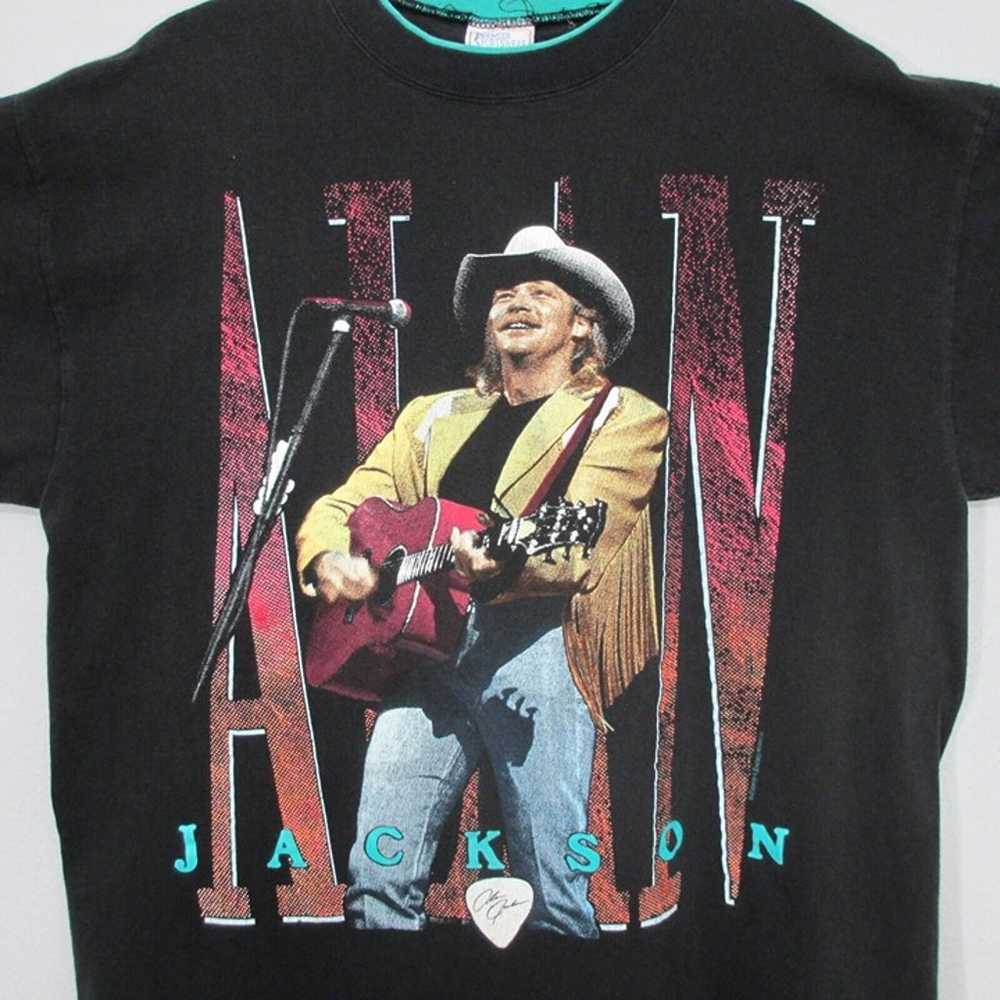 Alan Jackson On Tour T-Shirt XL Vintage Single St… - image 2