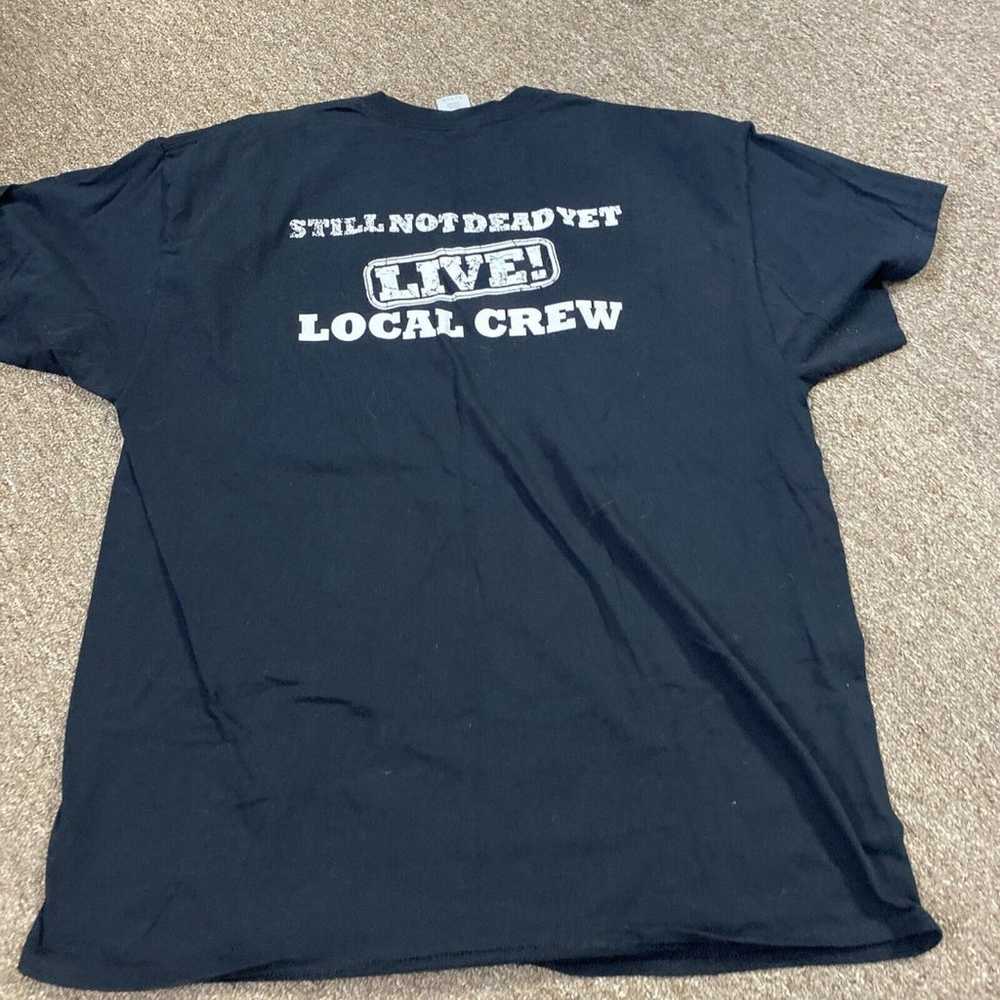 Phil Collins 2019 Tour Local Crew Tshirt - XL Gil… - image 6