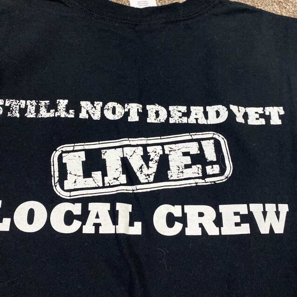 Phil Collins 2019 Tour Local Crew Tshirt - XL Gil… - image 7