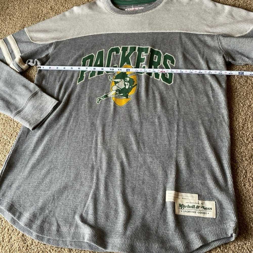 Mitchell & Ness Throwbacks-Mens Packers Long Slee… - image 4