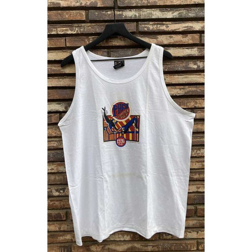 Vintage PHISH 1995 Summer Tour Tank Top Shirt Gia… - image 1