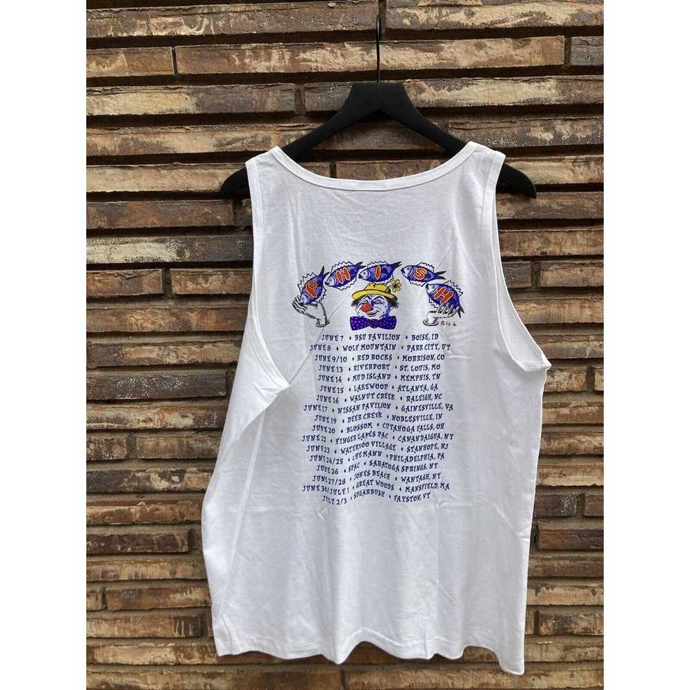 Vintage PHISH 1995 Summer Tour Tank Top Shirt Gia… - image 3
