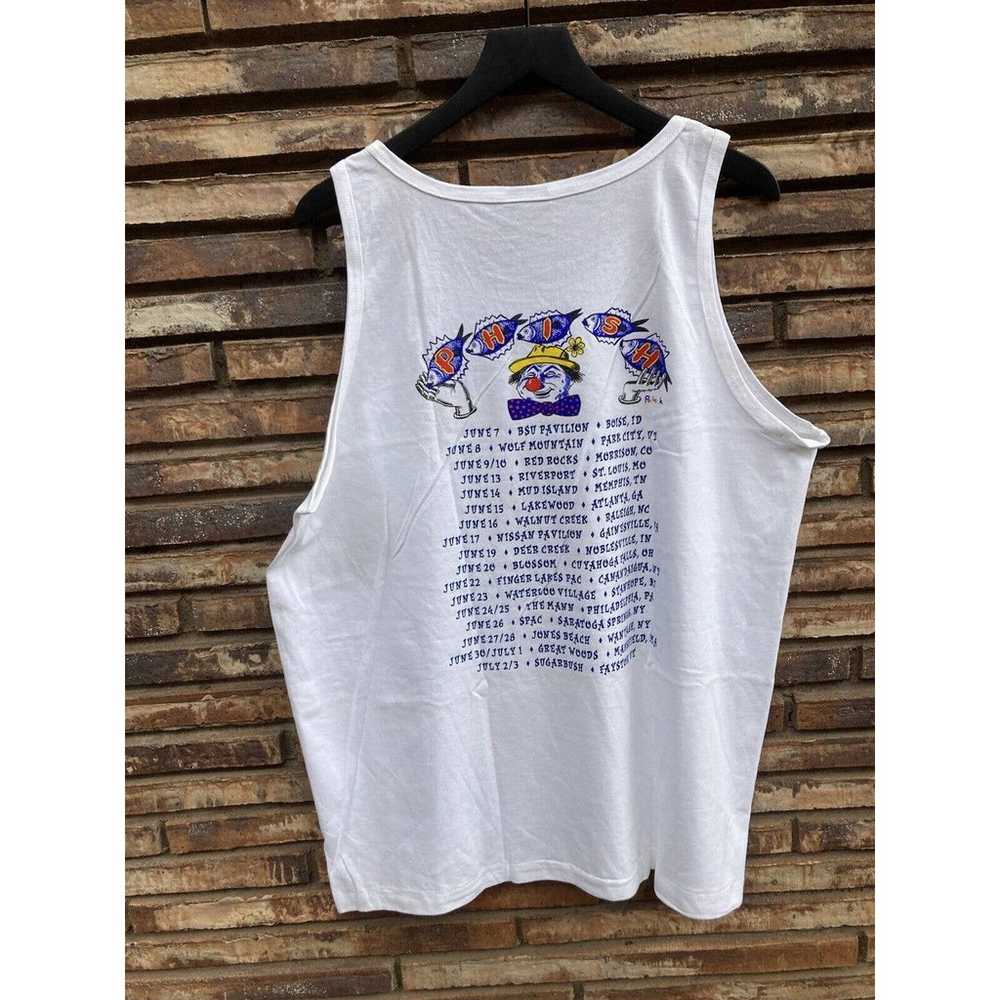 Vintage PHISH 1995 Summer Tour Tank Top Shirt Gia… - image 4
