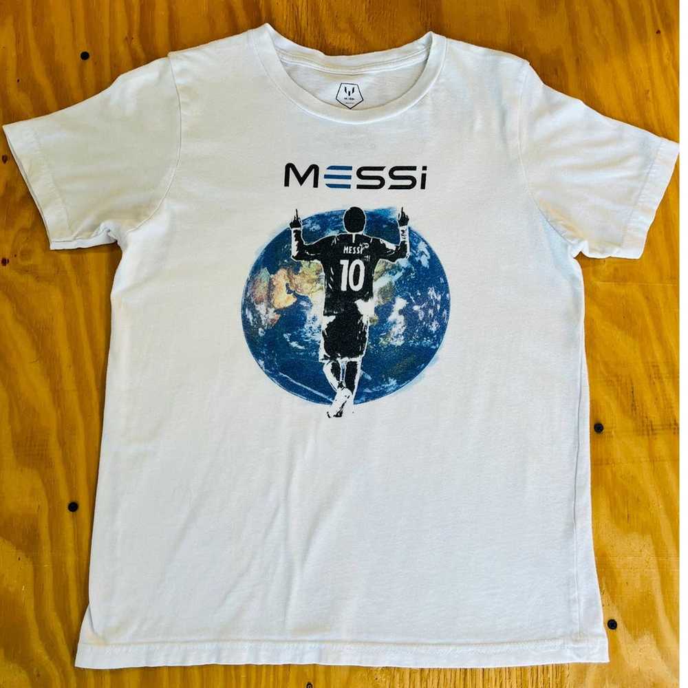 Messagerie World Messi Silhouette, Leo 10 Footbal… - image 1