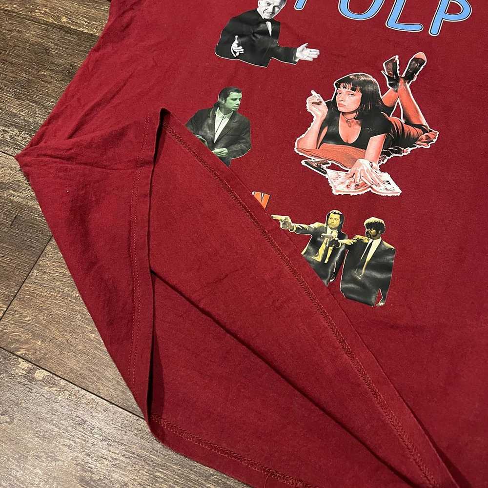 Movie × Vintage Bootleg Pulp Fiction Tshirt shirt… - image 2
