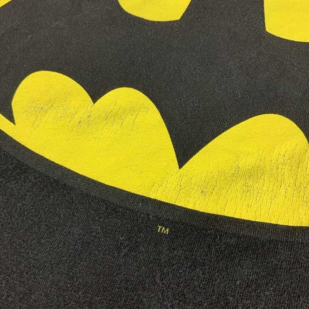 Vintage DC Comics Batman Signal Men's XL T Shirt … - image 3