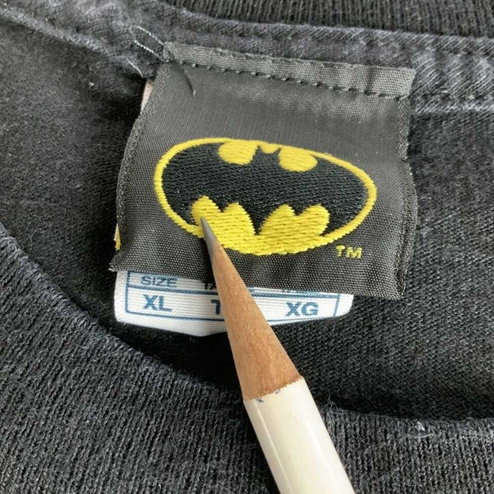 Vintage DC Comics Batman Signal Men's XL T Shirt … - image 4