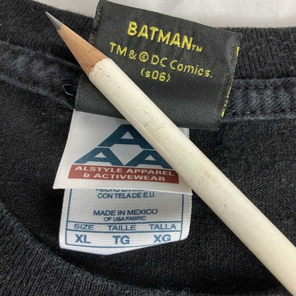 Vintage DC Comics Batman Signal Men's XL T Shirt … - image 5