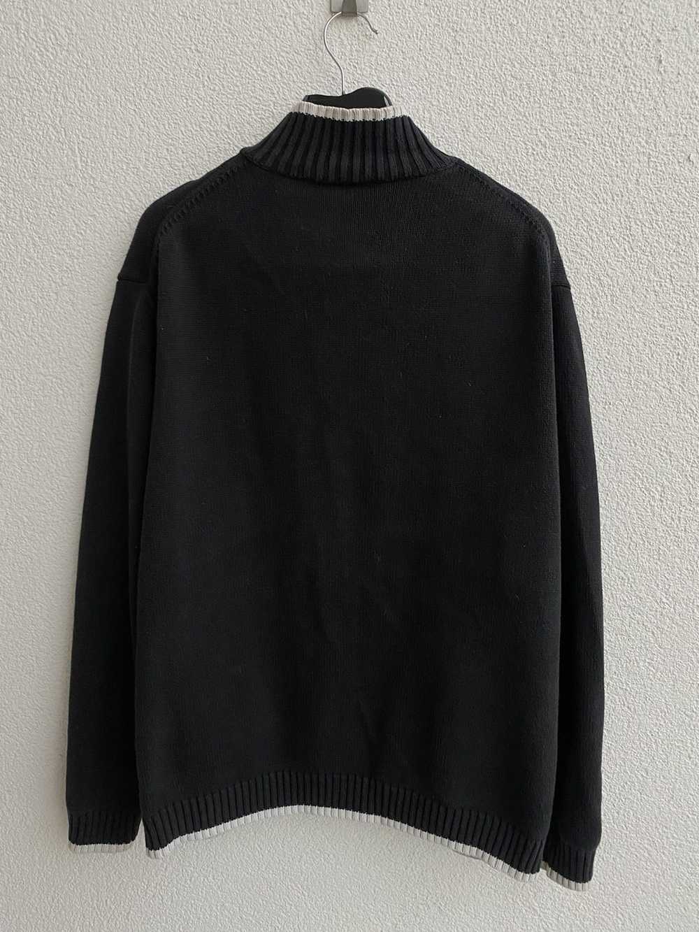 Vintage × Yves Saint Laurent Black YSL Sweater Zi… - image 10