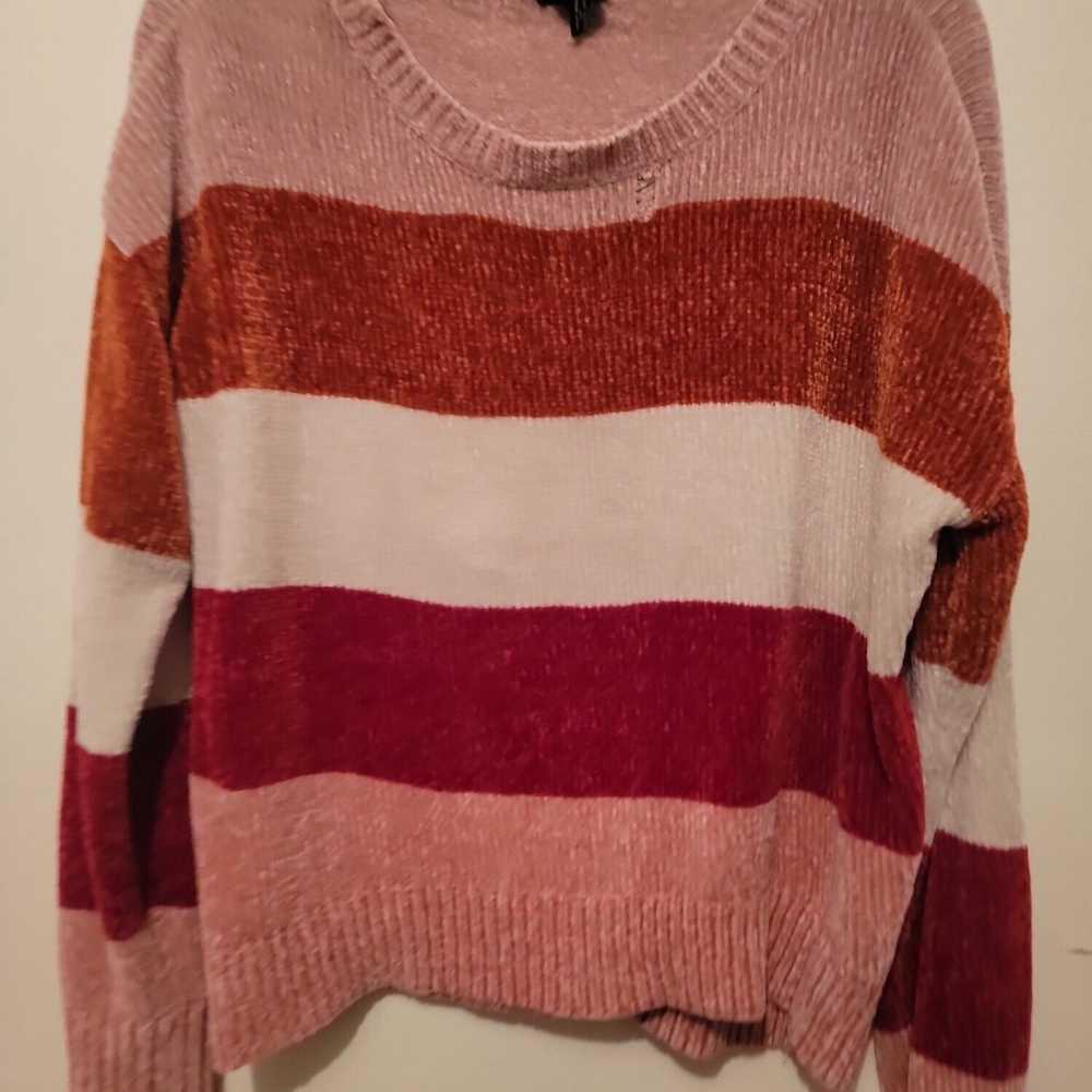 Other Rue 21 Womens Multicolor Striped Chunky Kni… - image 3