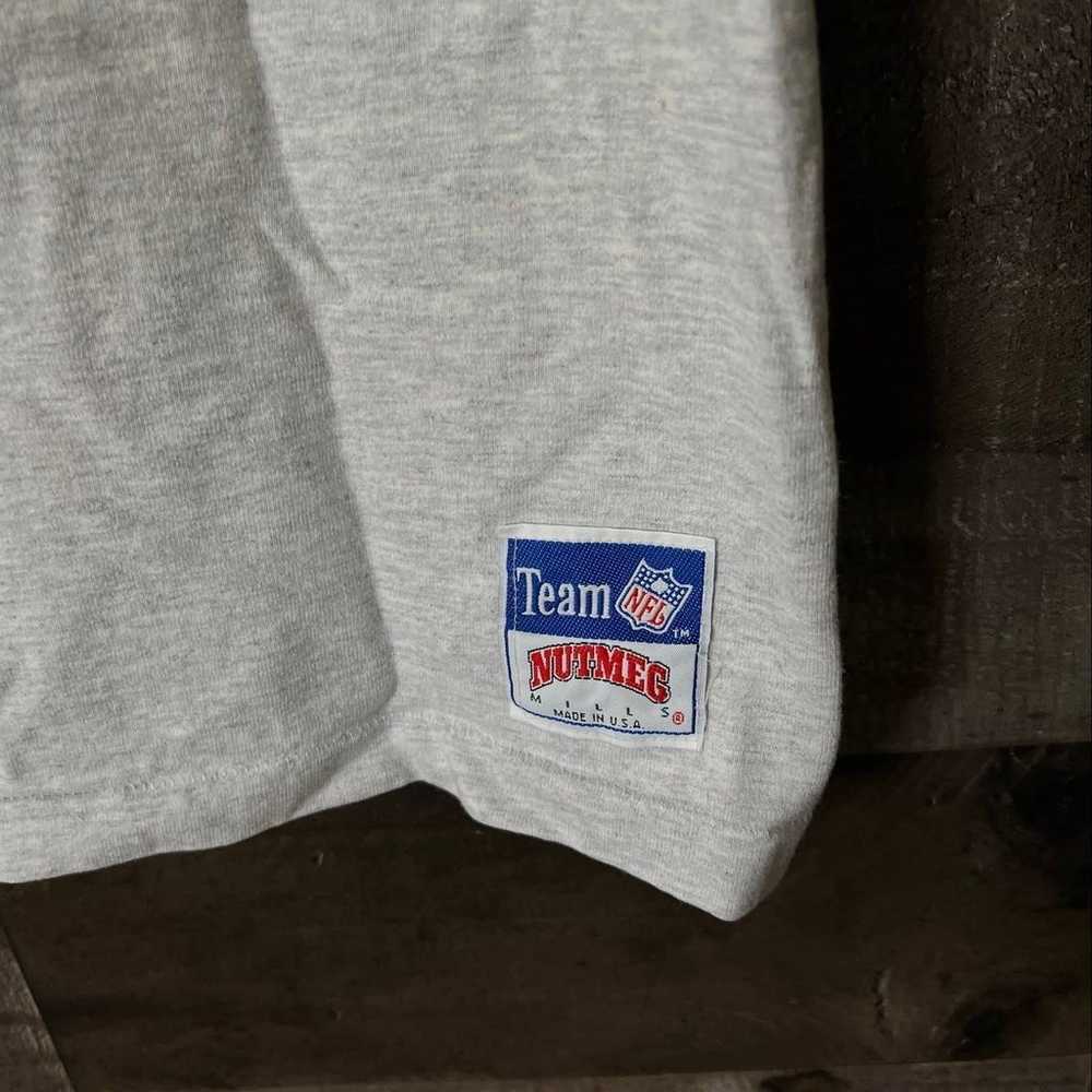 VTG Nutmeg Embroidered Seahawks USA T Shirt XL - image 2