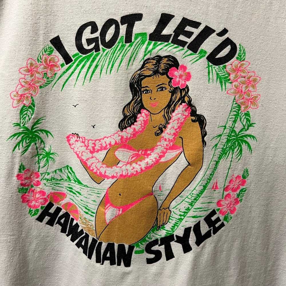 Vintage Hawaiian T-shirt - image 2