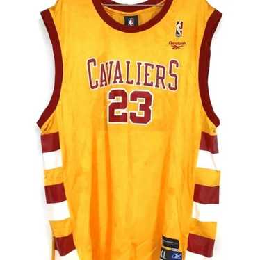 Lebron James Cavaliers NBA Reebok authentic jerse… - image 1