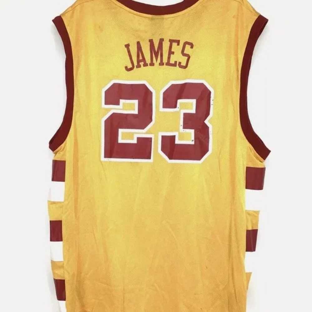 Lebron James Cavaliers NBA Reebok authentic jerse… - image 5