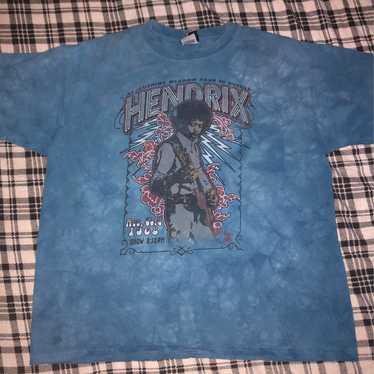 Jimi Hendrix Liquid Blue Shirt - image 1