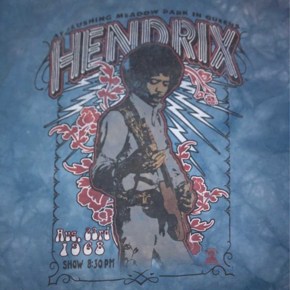 Jimi Hendrix Liquid Blue Shirt - image 5