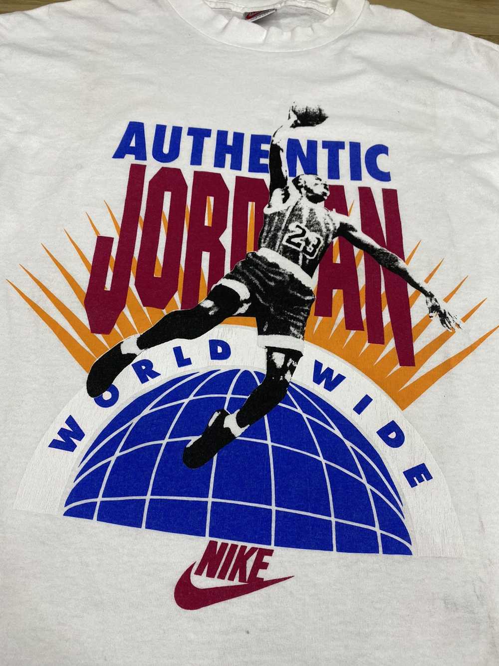 NBA × Vintage Vintage Michael Jordan t shirt 90s … - image 3