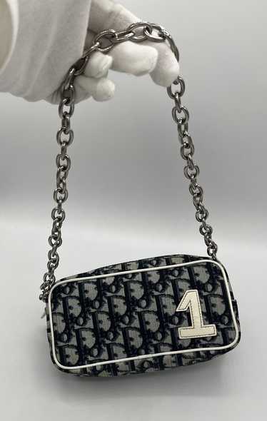 Dior × Vintage Dior Monogram Chain Shoulder Bag Y2