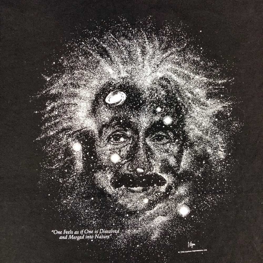 Vintage 1993 Albert Einstein Galaxy Face Men’s XX… - image 2
